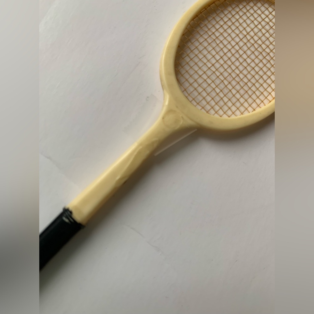 Vintage🛍️1963 Mattel Ken #790 Time for Tennis Racket & Ball Accessories
